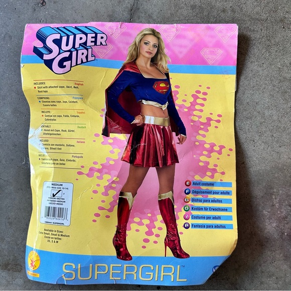 Super Girl Adult Costume | Size Medium - Picture 2 of 16